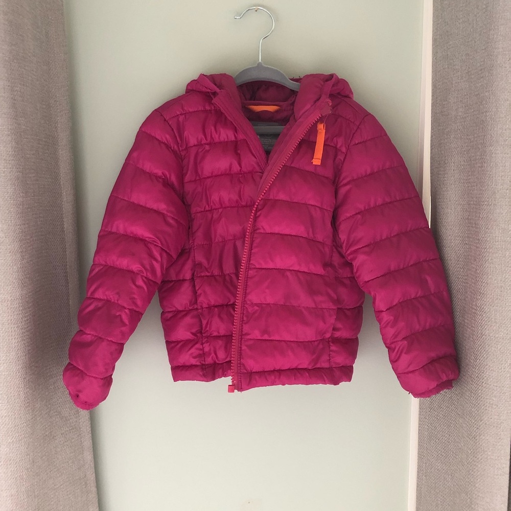 Primary Pink Puffer Jackey